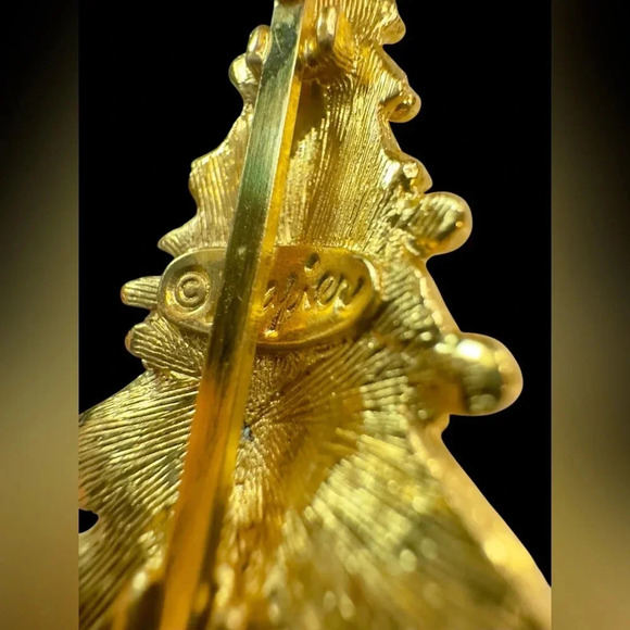 Napier |🎄Christmas🎄Tree Brooch - Picture 8 of 10
